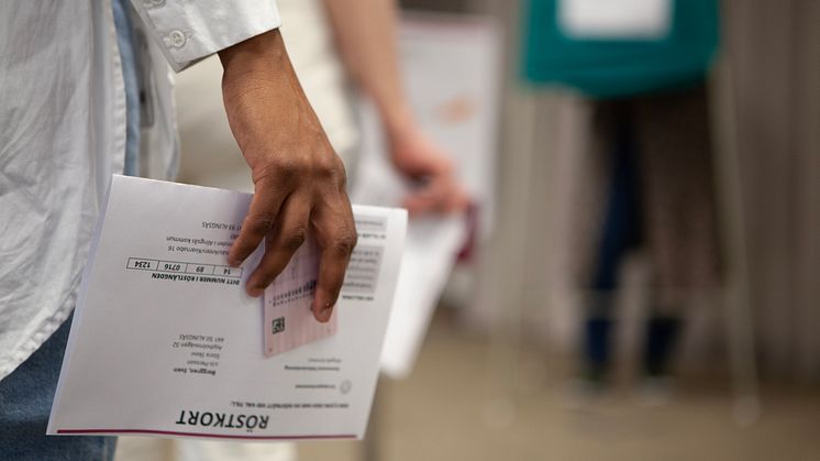 Förtidsröstningen till EU-valet startar den 22 maj. Foto: Valmyndigheten/Fialotta Bratt