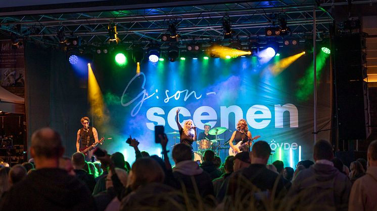 Livemusiken får mer utrymme under Matfestivalen Skövde