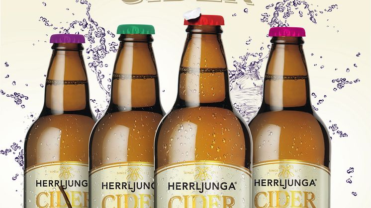 Herrljunga Cider lanserar efterlängtade nyheter