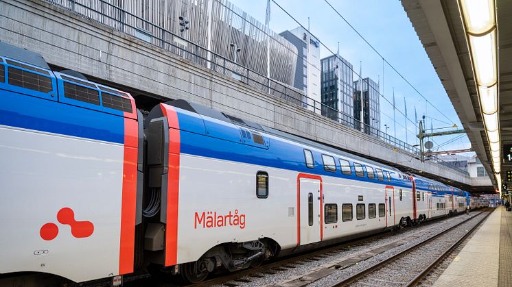 MTR lämnar över ett Mälartåg i balans 