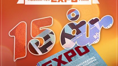 Tidskriften Expo firar 15 år på Södra teatern