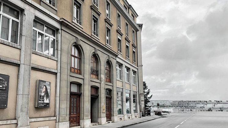 Vinga’s new office, located on Rue de la Scie in central Geneva