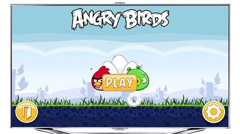 Rörelsestyrd app: Angry Birds från soffan med Samsung Smart TV