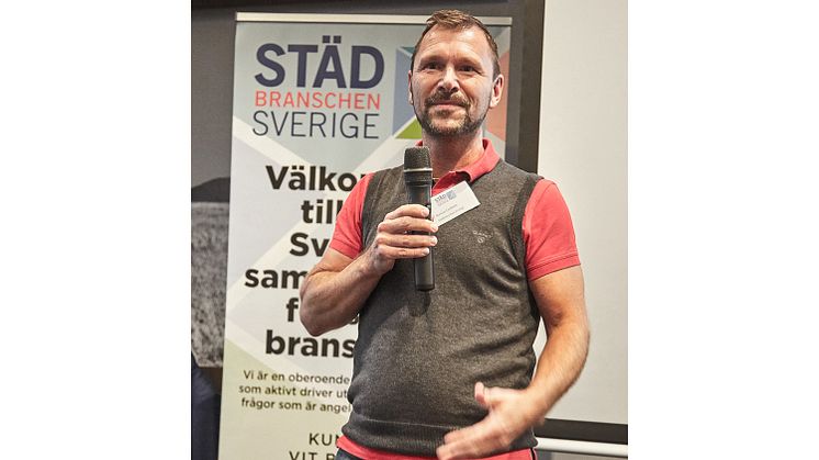 Matthias Lindholm föreläser på Stora Städchefsdagen 12-13 september