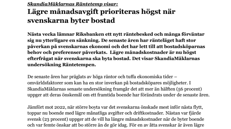 PRM_SkandiaMäklarna_Lägre månadsavgift prioriteras högst när svenskarna byter bostad_240920.pdf