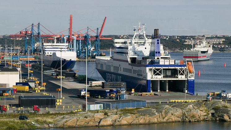 Upp för Europa – men svagare globala handelsflöden