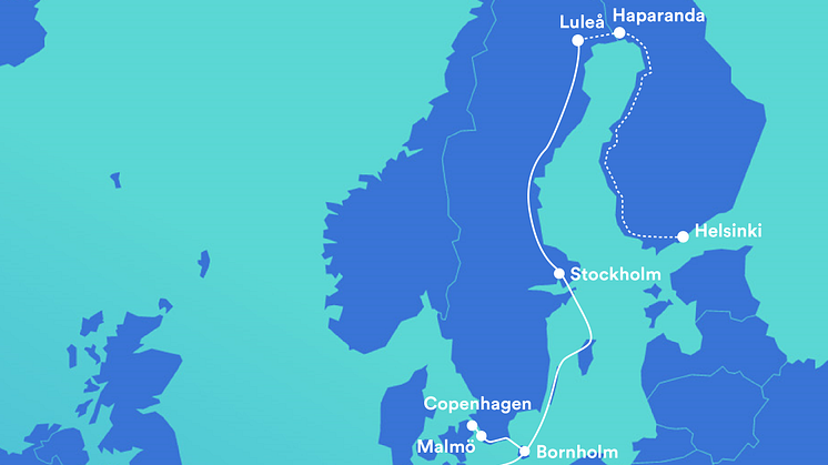 Superfiberkabeln nu på väg mot Haparanda – Nästa steg i Norrbottens digitala resa