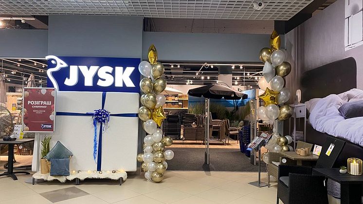 Відкриття двох магазинів JYSK 