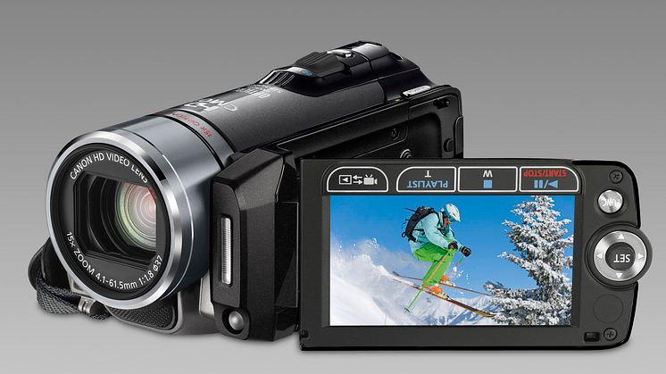 Canons HD-flashvideokameror i LEGRIA HF-serien: suverän bildkvalitet, läcker design