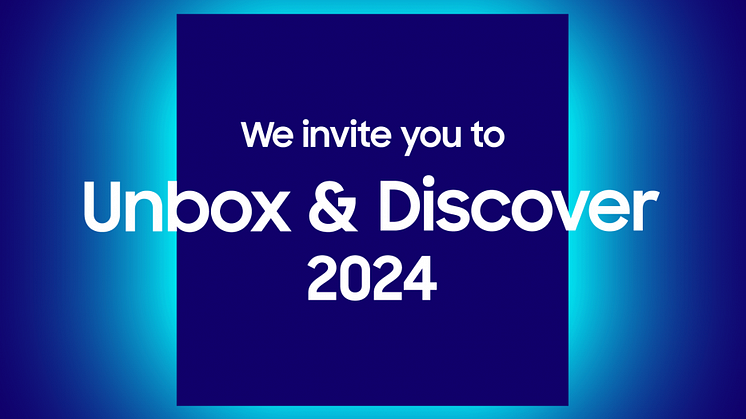[Invitasjon] Unbox & Discover 2024