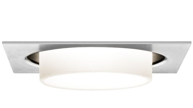 Punktlampan kvadratisk 65mm LED - tidlös enkelhet med modern teknik.