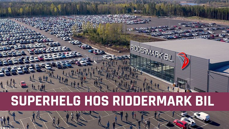 Riddermark Bil bjuder in till sommarens stora familjehelger – varje helg i juli