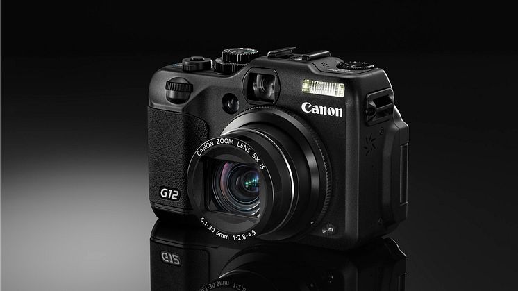 Succén fortsätter - nu lanserar Canon PowerShot G12 för passionerade fotografer