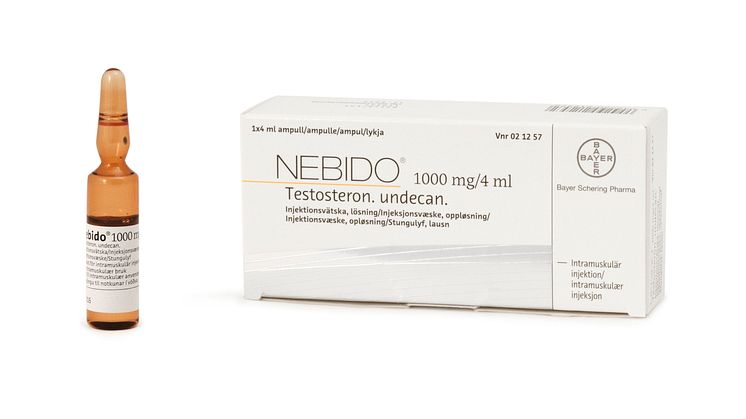 Nebido – långtidsverkande injektion mot testosteronbrist