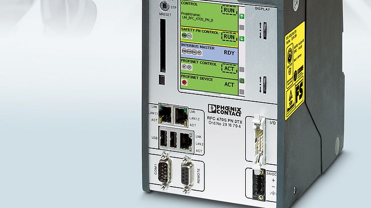 Sikkerheds-PLC som Profinet I/O kontroller eller enhed