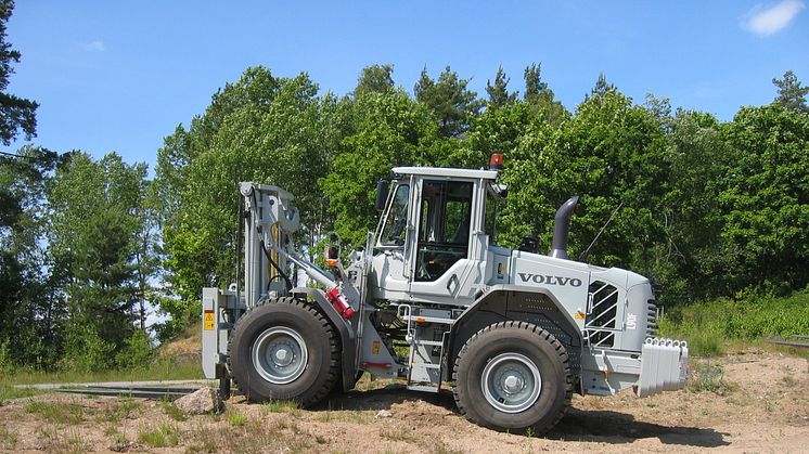 FMV Försvarets Materielverk - Volvo L90F hjullastare