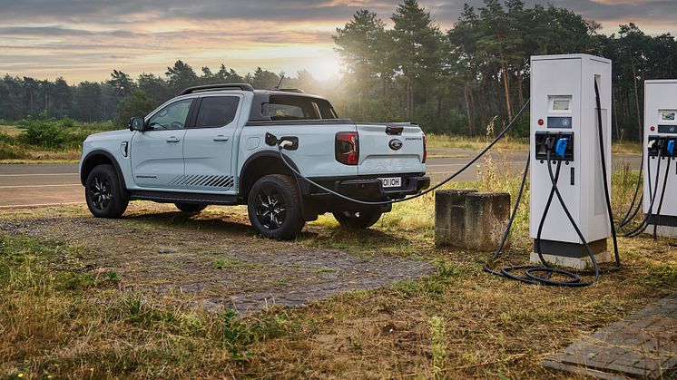 Ford Ranger PHEV gör sin debut på IAA Transportation