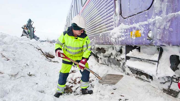Stärkt vinterberedskap för järnvägen