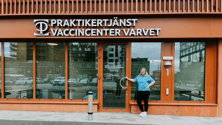 Den 22 april öppnar Praktikertjänst Vaccincenter Varvet i centrala Malmö med Karin Fröberg som verksamhetschef.