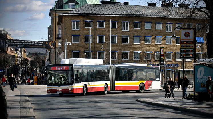 Biogasbuss i Jönköping