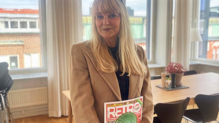 Retros nya chefredaktör Ulrika Norberg. Foto: Jonas Lidheimer.