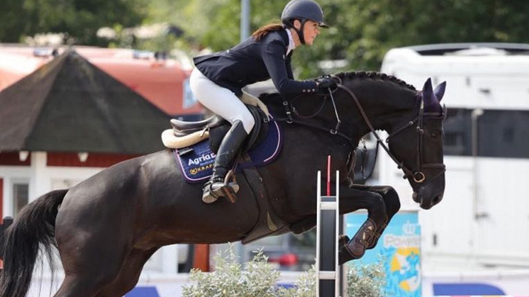 Victoria Almgren och Nicke, foto privat