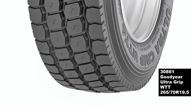 Goodyear lancerer Ultra Grip WTT.   Dækket der fuldender den ultimative vinterdækfamilie til lastbiler