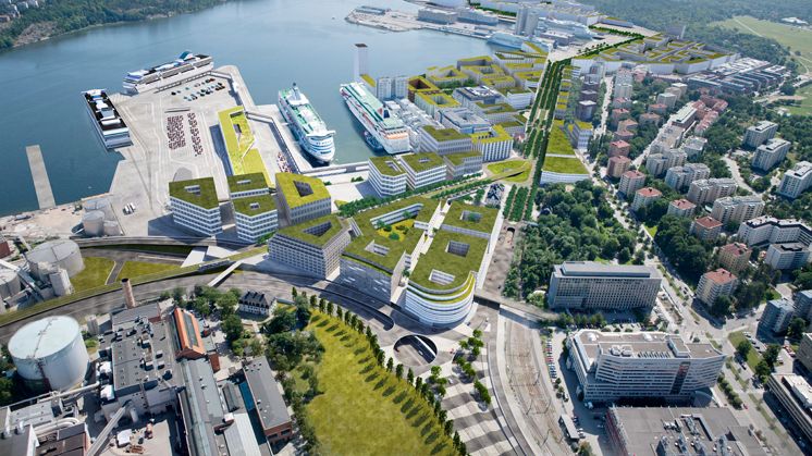 Stockholms stad visar upp Norra Djurgårdsstaden