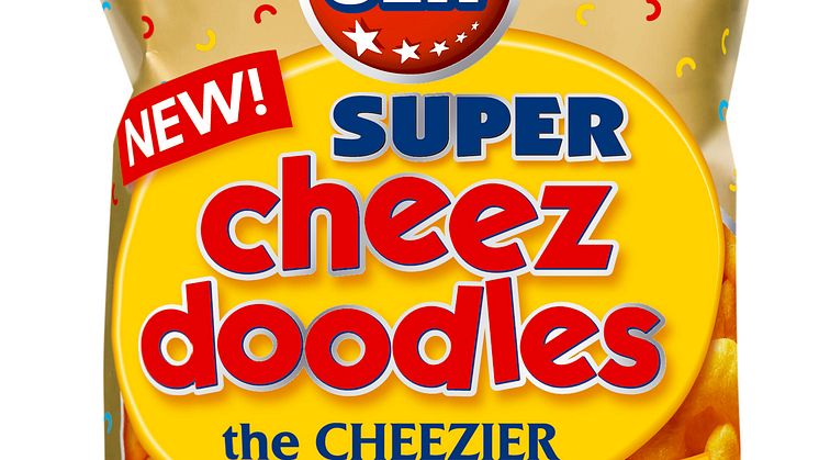 Svenska ostbågsälskare har sagt sitt – nu kommer OLW Super cheez doodles