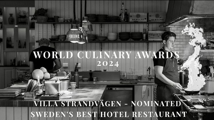 Villa Strandvägen kan få titeln Sveriges bästa hotellrestaurang!