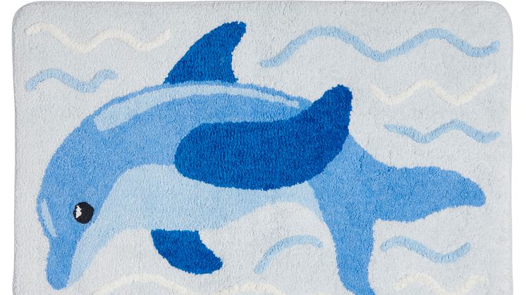 NYHET! Bath mat Dolphin Blue Cotton 19,90 EUR.jpg