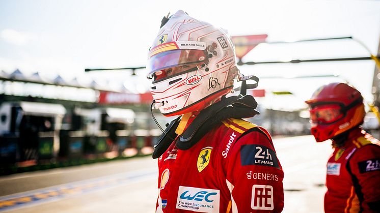FIA WEC: Nicklas Nielsen klar til Spa-comeback med Ferrari