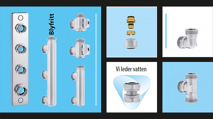 Bygg din egen fördelarlösning - utan installationsskåp