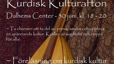 Välkommen till Kurdisk kulturafton!