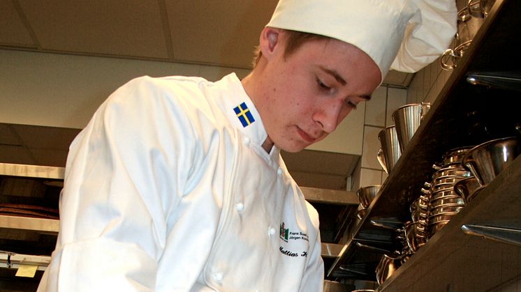 Mattias Hansson tävlar i matlagning