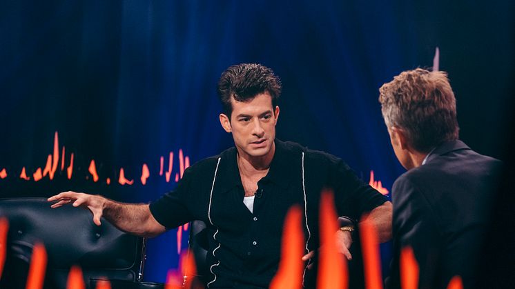 Mark Ronson hos Skavlan - foto: Johannes Berg 