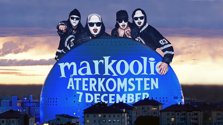 LBSB till Globen - supportar Markoolio den 7 december 