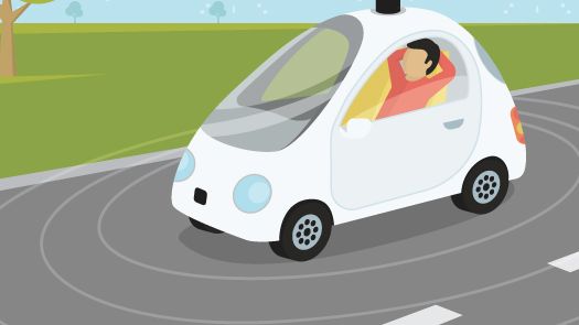 Självkörande bilar – en verklighet 2035?