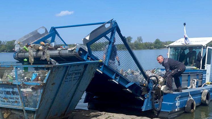 Oprensning af floder for plastikaffald (Audi Environmental Foundation)