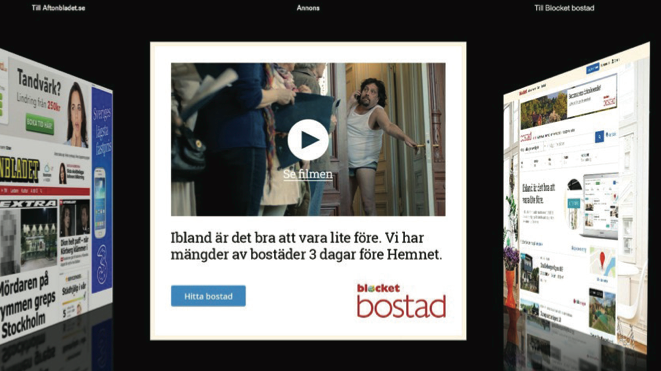 Blocket Bostad växlar upp med sin största reklamkampanj någonsin 