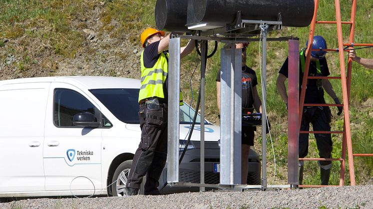 SeaPattern installerar första vattenkraftsturbinen i Linköping