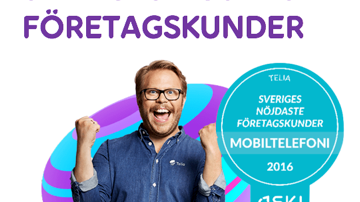 Telia har Sveriges nöjdaste företagskunder