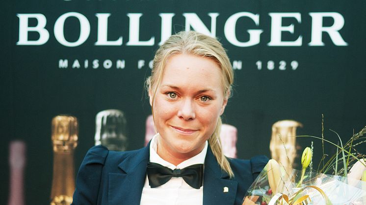Maya Samuelsson blev Sveriges bästa kvinnliga sommelière