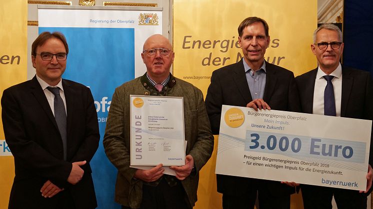 Preisverleihung Bürgerenergiepreis Oberpfalz_Johann Christl