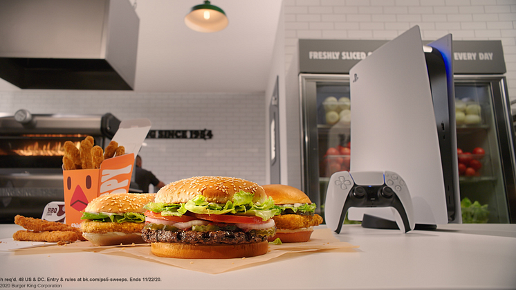 Heiß ersehnt - BURGER KING® und PlayStation® verlosen PlayStation® 5 zum Launch