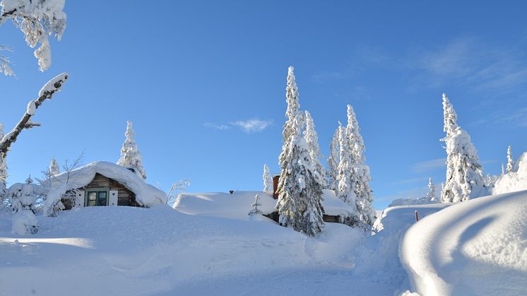 Snövallar i Sälen