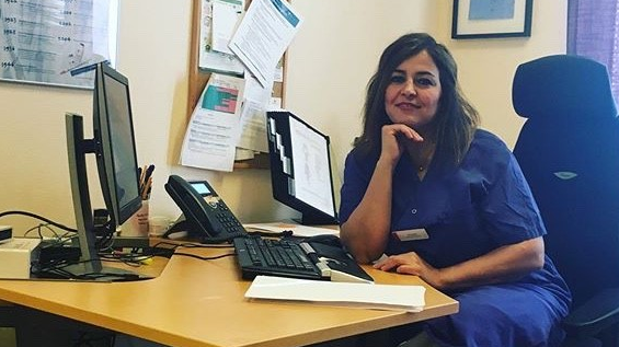 Engagerad diabetessköterska mottog priset som ”Årets Diabetessköterska”