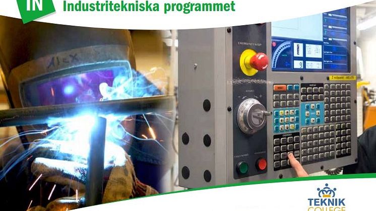 Pressinbjudan - Industritekniska programmet ger en bra start i arbetslivet