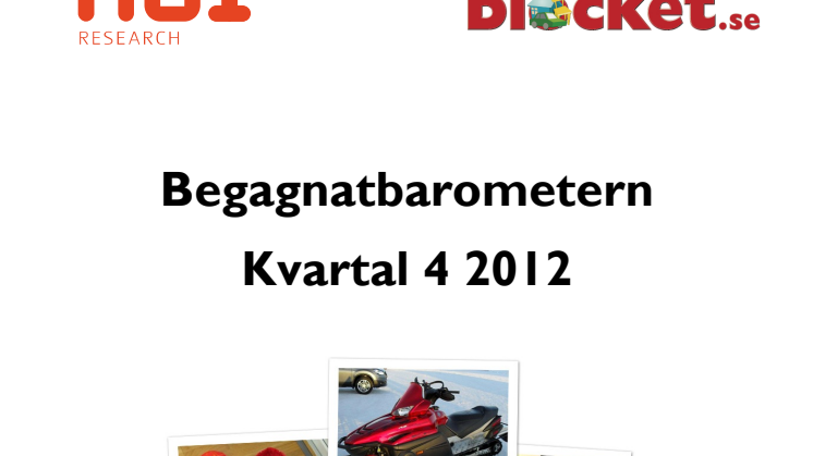 Begagnatbarometern Q4, 2012