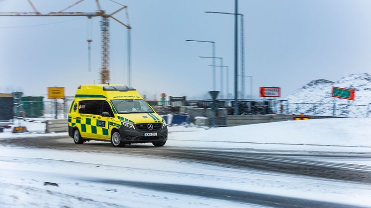 Mercedes-Benz eVito - eldriven ambulans